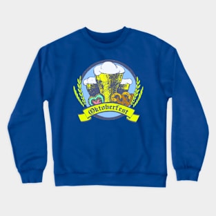 Oktoberfest Festive Bavarian! Crewneck Sweatshirt